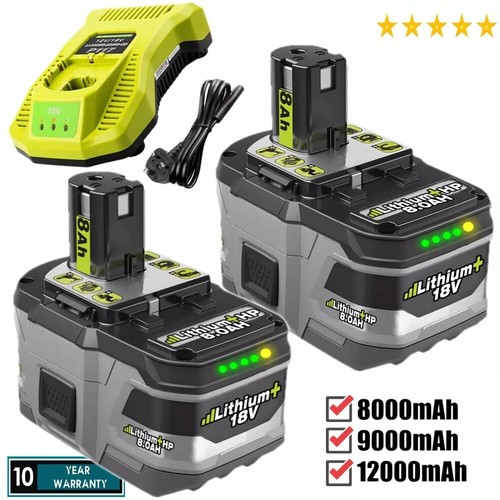 18v 0ah 12ah - for, ryobi