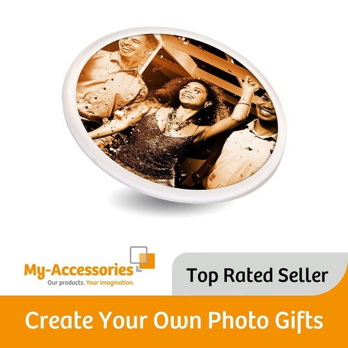 Blank acrylic photo coaster - blank,