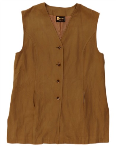 Vintage womens suede gilet - suede, uk