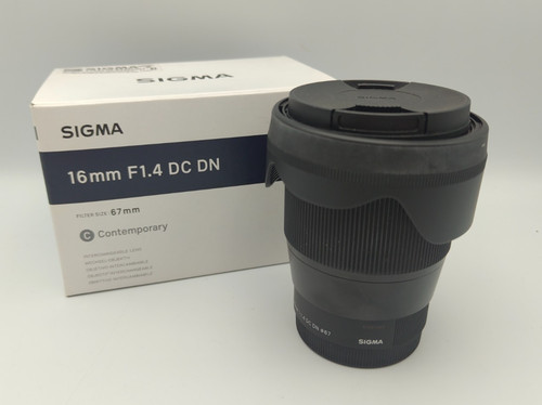 Sigma 16mm dc - dc, dn