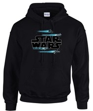 Star Wars Logo Black Hooded