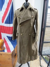 1937 WWII British Army Officer's Tailored Greatcoat Overcoat RAMC Lt. Colonel