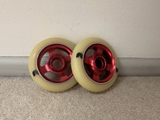 Scooter Wheel Blazer Pro 4 Spoke Stormer/Clear X1 ABEC 5 Bearings 100mm