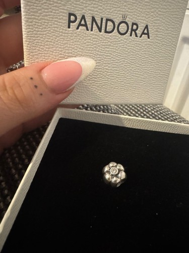 Pandora flower charm - pandora,