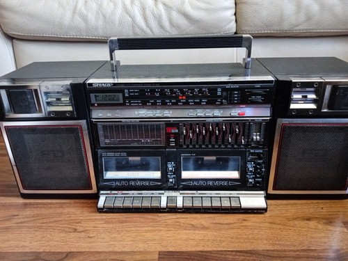 Sharp 939 ghetto blaster - sharp,