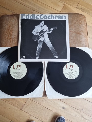 Eddie cochran vinyl record - cochran,