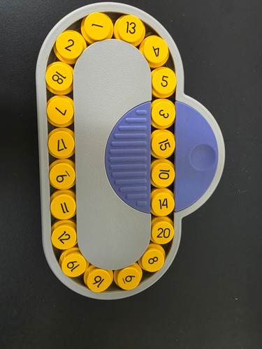 Vintage 1989 top spin puzzle - top, |