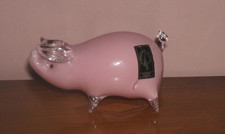 Langham Glass Pink Pig