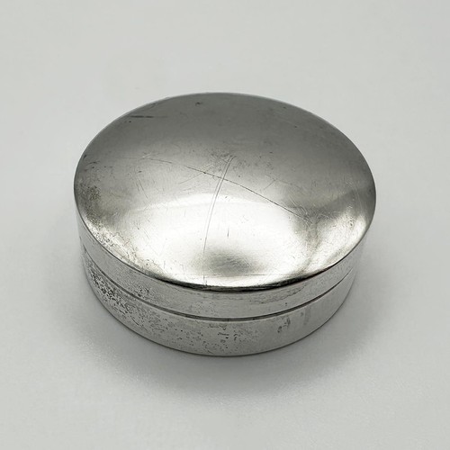 George circular pill box - v,