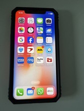 Apple iPhone X 64gb, Unlocked, Black, Excellent Condition,one owner from new.