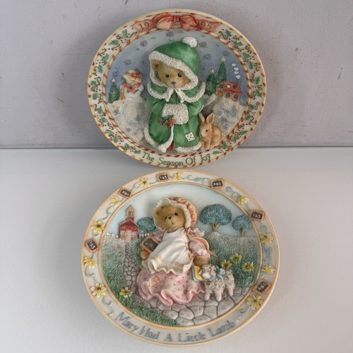 Cherished teddies plate - teddies,