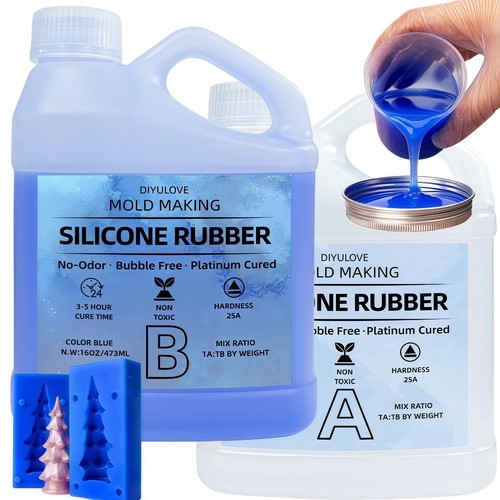 Silicone mould making kit - mould,