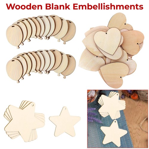 Wooden heart shape - wooden, ornaments