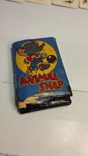 Animal Snap Card Game By Spears Vintage 1950's Game Complete card game