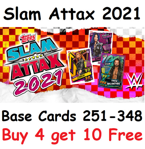 Wwe slam attax 2021 - slam, complete