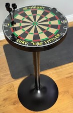 Luke Littler Adjustable Dartboard Bar Table - Black - Target The Nuke