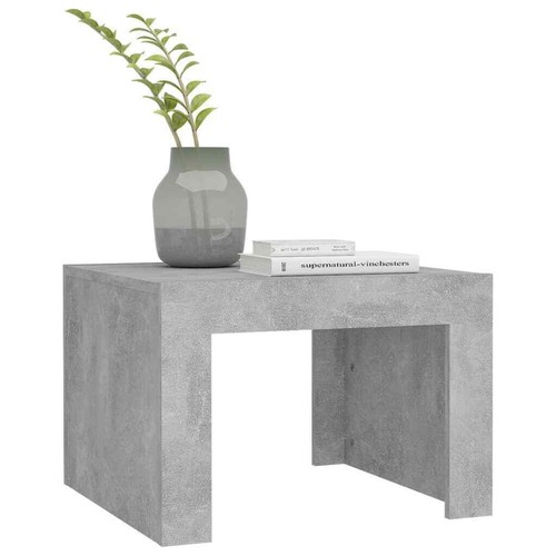 Concrete grey coffee table - concrete,