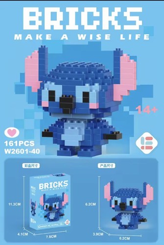Stitch lego set brand new - stitch,