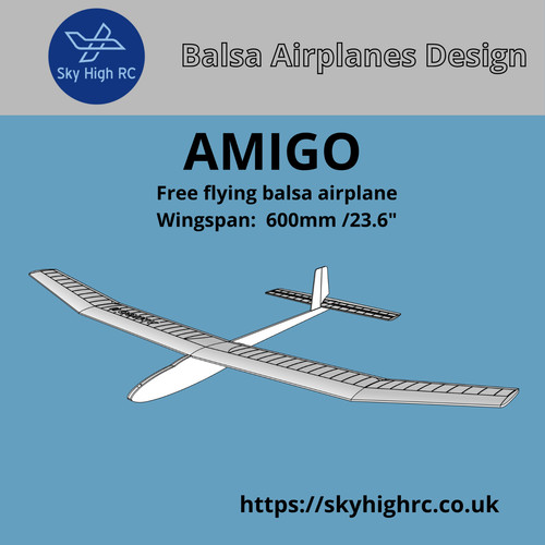 Amigo glider 23in - 23in, hand