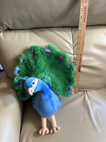 Fao schwarz peacock - schwarz, plush