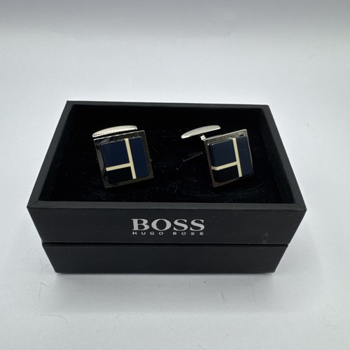 Hugo boss cufflinks - boss, square