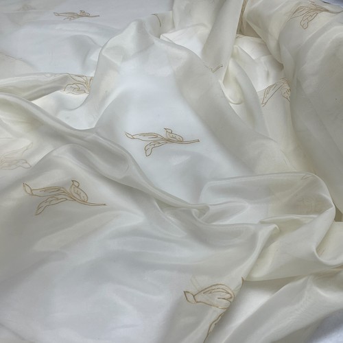 Ivory cream voile - ivory/cream,