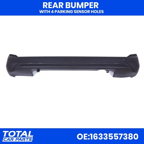 Rear bumper with - rear,