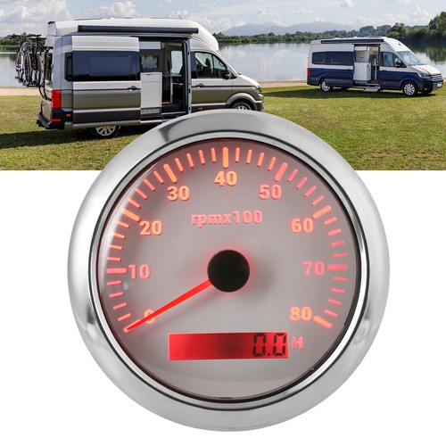 85mm 8000rpm tachometer - 0-8000rpm,