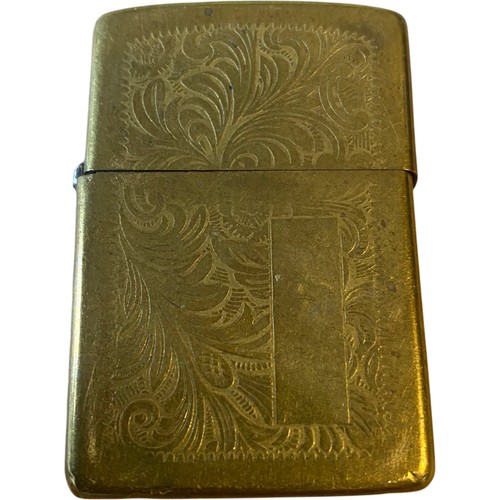 Zippo brass lighter - zippo,