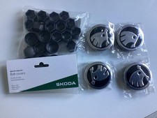 Skoda Fabia Wheel Centre Caps