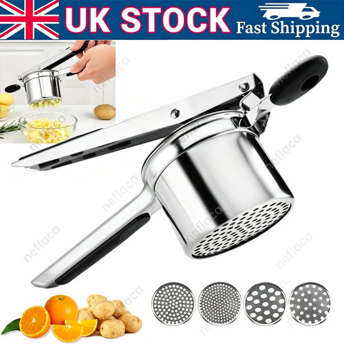 Large potato ricer heavy duty - large, ricer,