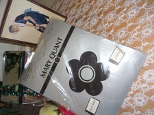 Vintage  Mary Quant grey Nylon   15 den  tighhts  One Size