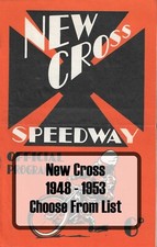 New Cross Speedway Programmes
