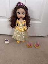 Disney Princess Belle Doll Tea Set With Accessories