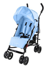 Babyco Arc 0+ Pushchair Pram Stroller Suitable from Birth-Light Blue-w/Raincover
