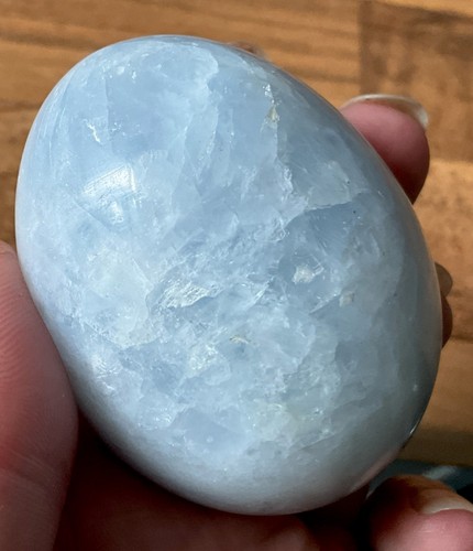 Crystal medium blue - medium, calcite