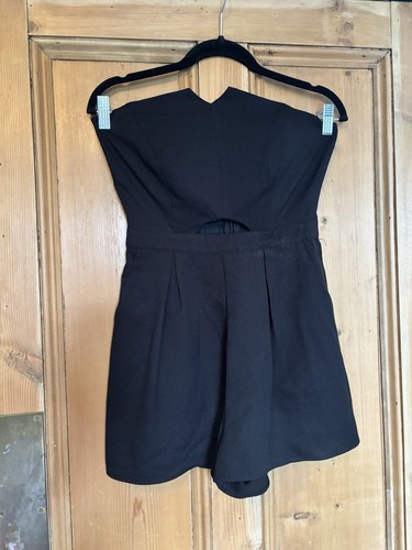 Black playsuit - black,