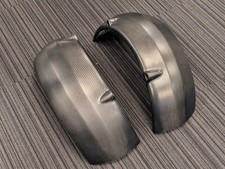 2 x Matte Carbon Fibre