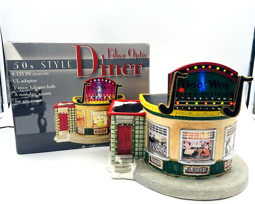 Style doo wop diner fiber - wop,