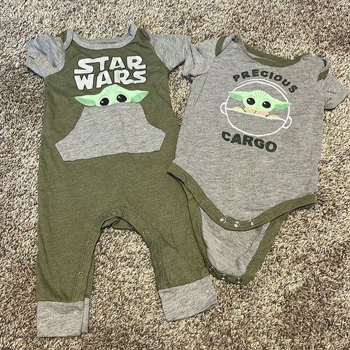 Star wars yoda baby bodysuit - star,