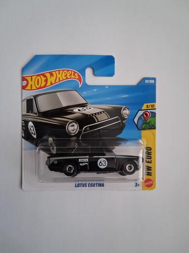 Hot wheels lotus cortina black - hot,