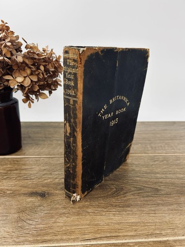 Antique 1913 britannica year - antique,