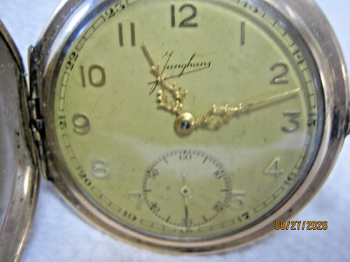 Vintage junghans pocket watch - pocket,