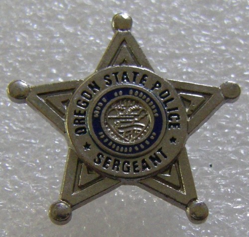 Pin police sergeant oregon - pin's,