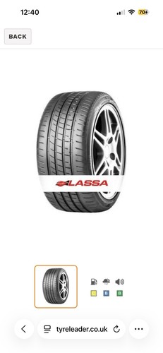 245 lassa driveway - 245/50/18,