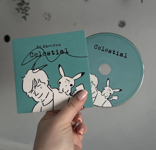 Sheeran signed celestial - sheeran,