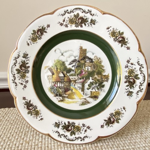 Ascot service plate wood - service,