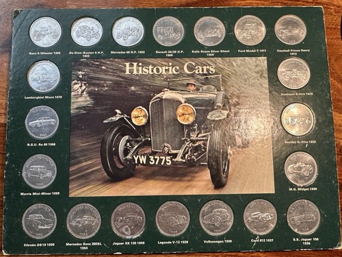 Shell historic cars coin - historic,
