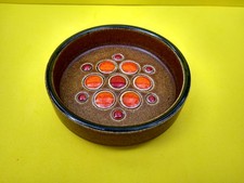 Vintage Hornsea "Visit To Hornsea Pottery" Souvenir Pin Dish  1970s.