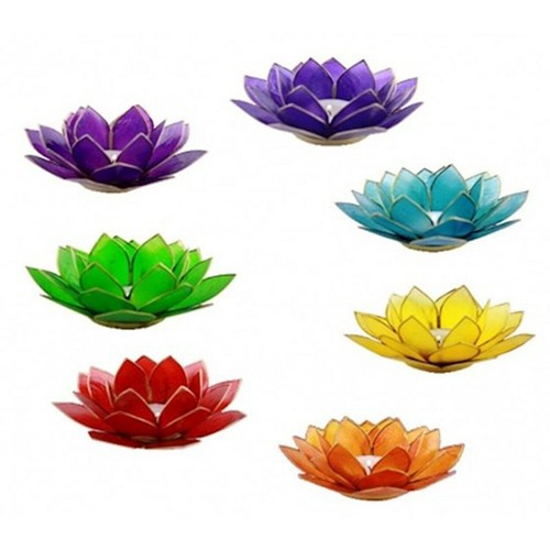 Chakra candle holder lotus - candle,